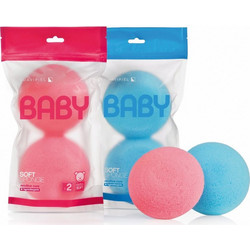 Revoc Σφουγγάρι Baby Soft x2 - 2 Χρώματα (ΑΞΕΣ0250)