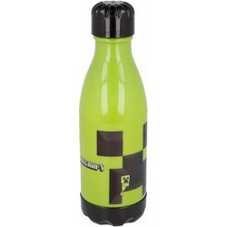 Stor Minecraft Παιδικό Μπουκάλι Πλαστικό BPA Free Lime 560ml