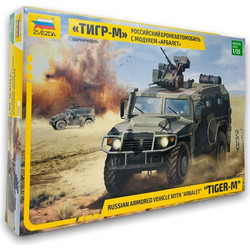 Zvezda GAZ Tiger W/Arbalet 1:35
