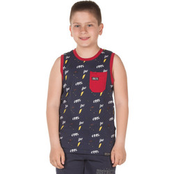 District75 Παιδικό T-Shirt Αμάνικο Navy Μπλε 119KBST-509