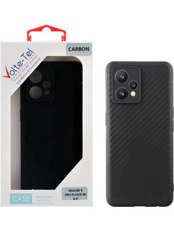 Volte-Tel Carbon Θήκη Realme 9 Pro+/9 4G Black
