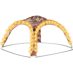 vidaXL Αυτόματη Τέντα Παραλίας Καφέ 360x360x230cm 93078