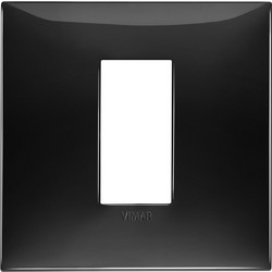 Πλαίσιο 1MC για Κουτιά 2M Μαύρο Neve Up