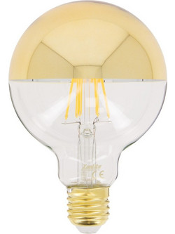Xanlite Λάμπα LED χρυσή βάση Deco G95 Top Gold 850LM 8W 419152