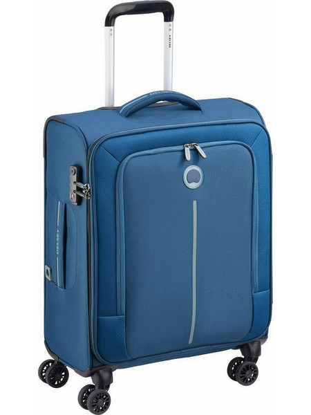 Delsey Caracas Βαλίτσα Καμπίνας 55x35x23cm με 4 Ρόδες Μπλε