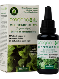 Oregano4Life Βιολογικό Αιθέριο Έλαιο Άγρια Ρίγανη 30ml