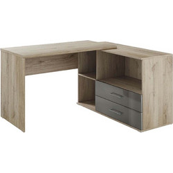 Genomax Modul 46 Γωνιακό Γραφείο Ξύλινο 143.5x127x75cm 34273