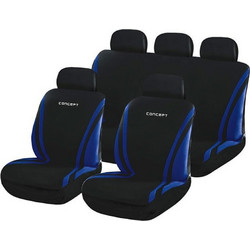 Autoline Concept 3 Set Black / Blue 9τμχ