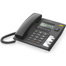 Alcatel Temporis 56 Ενσύρματο Τηλέφωνο με Ανοιχτή Ακρόαση για Ηλικιωμένους Μαύρο