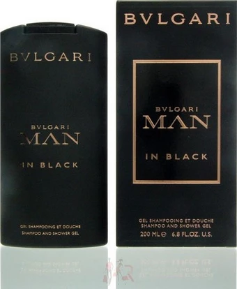 Bvlgari man in black hotsell shower gel