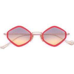 Eyepetizer Jimmy Z C.V-9-19 Γυναικεία Γυαλιά Ηλίου Πολυγωνικά Μεταλλικά Ροζ με Πολύχρωμο Polarized Φακό