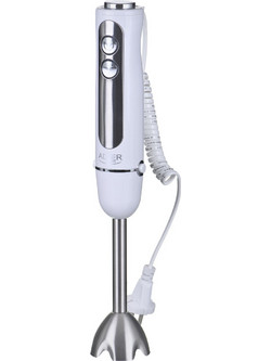Adler AD 4625W White Ραβδομπλέντερ με Ανοξείδωτη Ράβδο 1500W