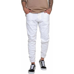 Cover Ανδρικό Τζιν Παντελόνι Slim Εφαρμογή Λευκό I0041-24