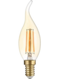 OPTONICA LED λάμπα Candle T35 Filament 1491, 4W, 2500K, E14, 400lm OPT-1491