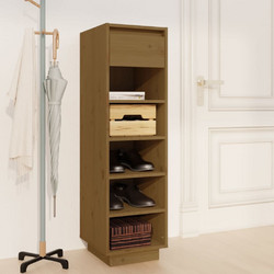 vidaXL Παπουτσοθήκη Ξύλινη Πεύκο Μ34xΠ30xΥ105cm 813558