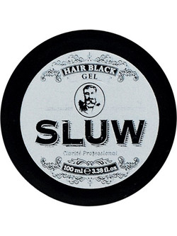 Clarite Sluw Black Styling Gel Μαλλιών Ανδρικό για Λάμψη με Χρώμα 100ml