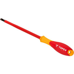 Κατσαβίδι ηλεκτρολόγων ίσιο 1000V 6.5x150mm TOPEX 39D474 394743