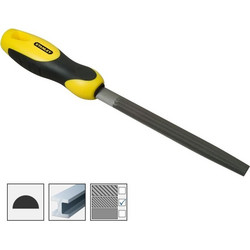 Stanley 0-22-456 Λίμα ημιστρόγγυλη μεσαίο δόντι 200mm (8")