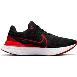 Nike React Infinity Run Flyknit 3 Γυναικεία Αθλητικά Παπούτσια για Τρέξιμο Μαύρα DD3024-008