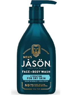 Jason for Men Hydrating Face & Body Wash Ανδρικό Κρεμώδες Αφρόλουτρο 473ml