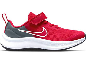 Nike Star Runner 3 Παιδικά Αθλητικά Παπούτσια για Τρέξιμο Κόκκινα DA2777-607