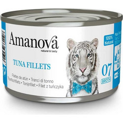 Amanova Adult 07 with Tuna Fillets in Broth 70gr