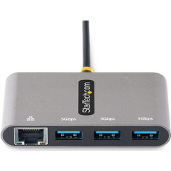 StarTech HB30C3A1GEA2 USB Hub 3.0 USB-C με 3 Θύρες USB-A / Ethernet