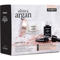 Macrovita Olive & Argan Gift Pack Cream 50ml + Beauty Elixir 15ml