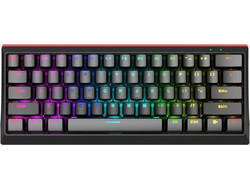 Marvo KG962 Μηχανικό Gaming Πληκτρολόγιο 60% με Custom Blue Διακόπτες RGB Black