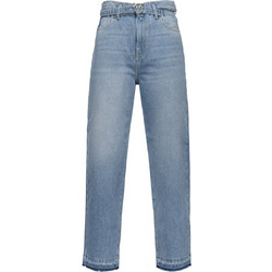 Pinko Flexi Maddie Ψηλόμεσο Γυναικείο Τζιν Παντελόνι Mom Fit Εφαρμογή Γαλάζιο 100232A0FX-PJM