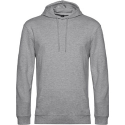 B&C Collection Ανδρικό Φούτερ με Κουκούλα & Τσέπες Γκρι WU03W