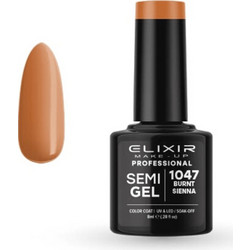 Elixir Semigel 1047 Ημιμόνιμο Βερνίκι Νυχιών 8ml