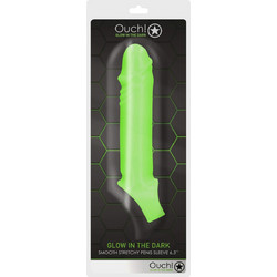 Shots Smooth Stretchy Sleeve Κάλυμμα Επιμήκυνσης Πέους 15.5cm Πράσινο
