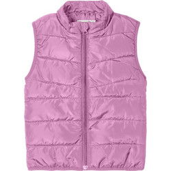 Name It Αμάνικο Παιδικό Μπουφάν Puffer Ροζ 13211741