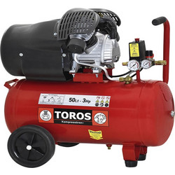 Toros TM 50/3 40146 Κομπρεσέρ Αέρος Μονοφασικό 50lt 3hp