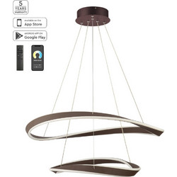 Home Lighting Κρεμαστό Φωτιστικό Οροφής Πολύφωτο LED με Θερμό Λευκό Φως 77-8129