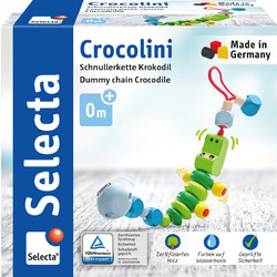 Selecta Κλιπ Πιπίλας Crocolini SEL61019