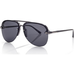 Tom Ford FT1004 20A Γυαλιά Ηλίου Aviator Κοκάλινα Μαύρα με Μαύρο Φακό
