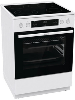 Gorenje GECS6C70WPA Κουζίνα Ηλεκτρική 71lt με Κεραμικές Εστίες 60cm
