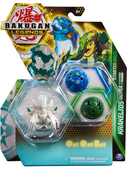 Spin Master Bakugan Legends Krakelios Ultra Centipod & Maxodon Σετ Φιγούρες Δράσης για 6+ Ετών