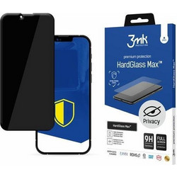 9H privacy glass 3mk HardGlass Max Privacy(TM) for iPhone 13 / 13 Pro