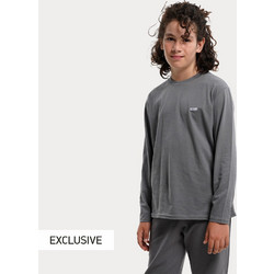 Nuff Παιδικό T-Shirt Μακρυμάνικο Ανθρακί NU72120111-39