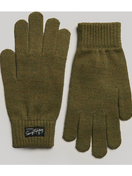 Superdry Y9310479A AA5 GLOVES OLIVE MARL