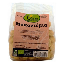 Βιολογικό Φυστίκι Μacadamia 150g Όλα Bio 2739