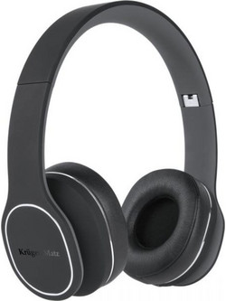 Kruger & Matz Soul 2 Ασύρματα Bluetooth Ακουστικά On Ear Μαύρα