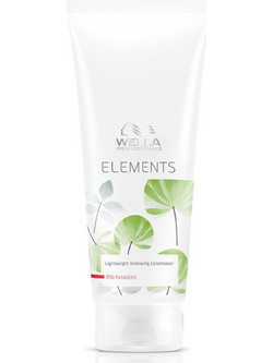 Wella Elements Lightweight Renewing Φυτικό Conditioner για Επανόρθωση για Σγουρά Μαλλιά 200ml