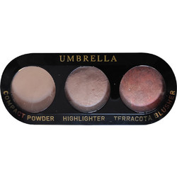 Umbrella 3in1 Compact Terracotta 03 Bronzer & Highlighter Powder