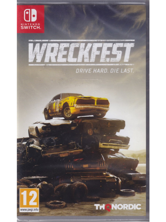 Wreckfest Drive Hard Die Last Nintendo Switch