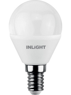 InLight E14 LED G45 5,5watt 6500K Ψυχρό Λευκό (7.14.05.14.3)