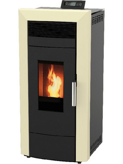 Alfa Plam Commo Hydro 21 White Σόμπα Pellet Καλοριφέρ 21kW